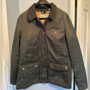 Jack Wills Military Waxed Field Coat and Sherpa Vest